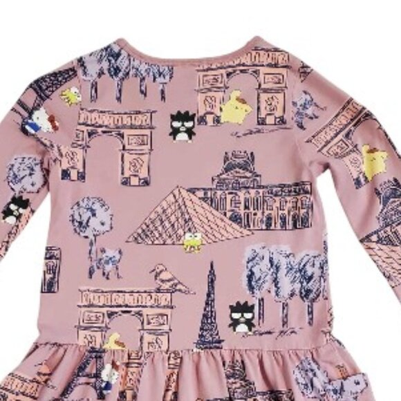 Tea Collection Hello Kitty Paris Dress Size 7 - Picture 5 of 5